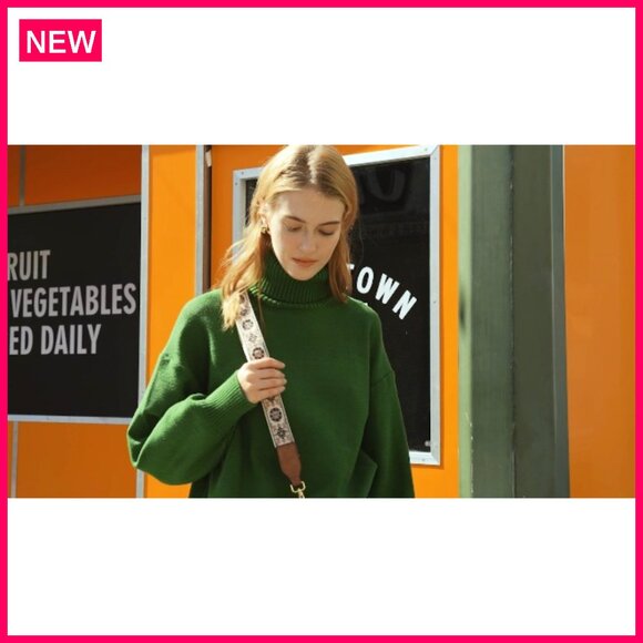 Small Vegan Leather Crossbody Bag Adjustable Strap Daily Use Lightweight - Picture 8 of 8